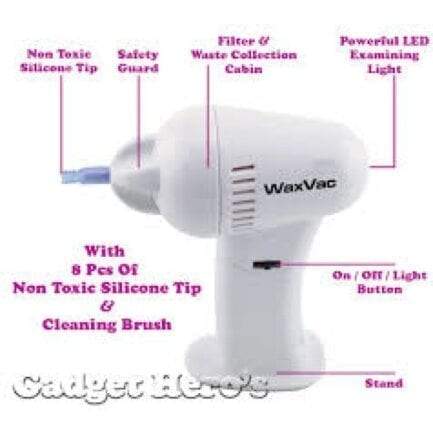 π₯ Electric Ear Wax Remover with LED Light β Safe & Gentle Ear Cleaner Tool