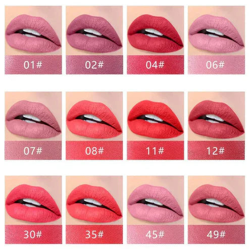 π₯ Velvet Kiss Lipstick Set β Long-Lasting Matte Lipsticks with Moisturizing Formula