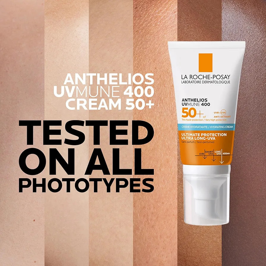 🔥 La Roche-Posay Anthelios SPF 50 Anti-Shine Sunscreen | Oil Control, Matte Finish for Oily & Sensitive Skin