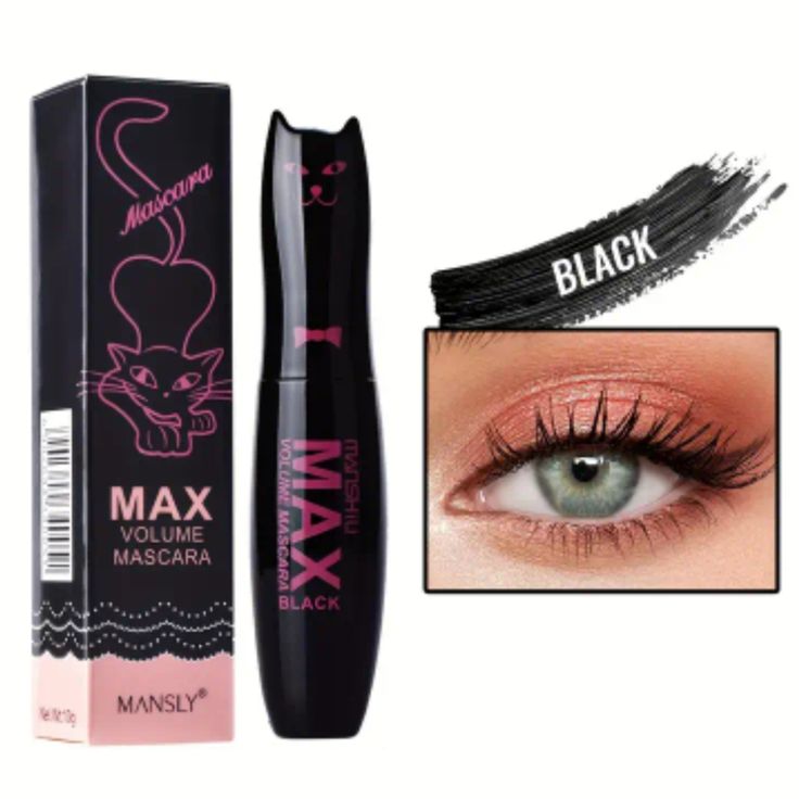 🔥 Cat Curl Lash Lift Mascara – Waterproof Long-Lasting Volume & Curl (12-Hour Wear)
