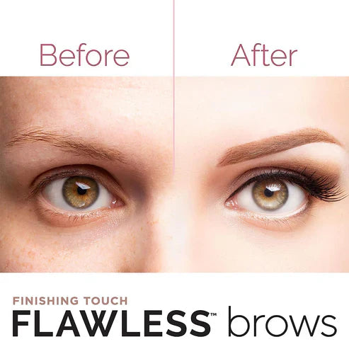 🔥 Flawless Eyebrow Hair Remover for Women – Painless Electric Brow Trimmer with LED Light